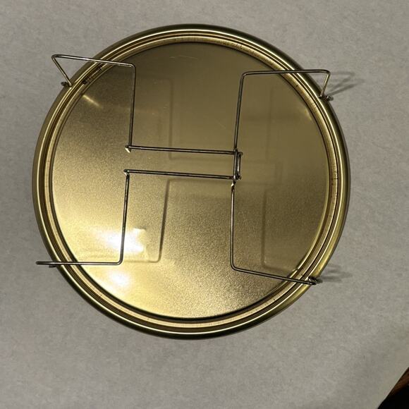 Dept. 56 Happy Birthday Cake Carrier 13” X 5” Metal - Picture 4 of 4